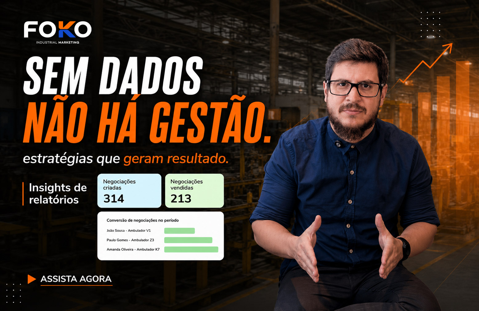 Sem dados, não há gestão.