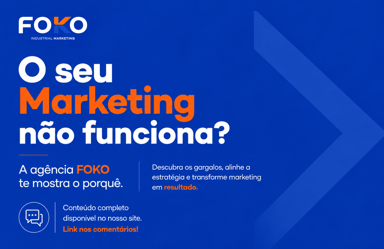 O seu marketing não funciona?