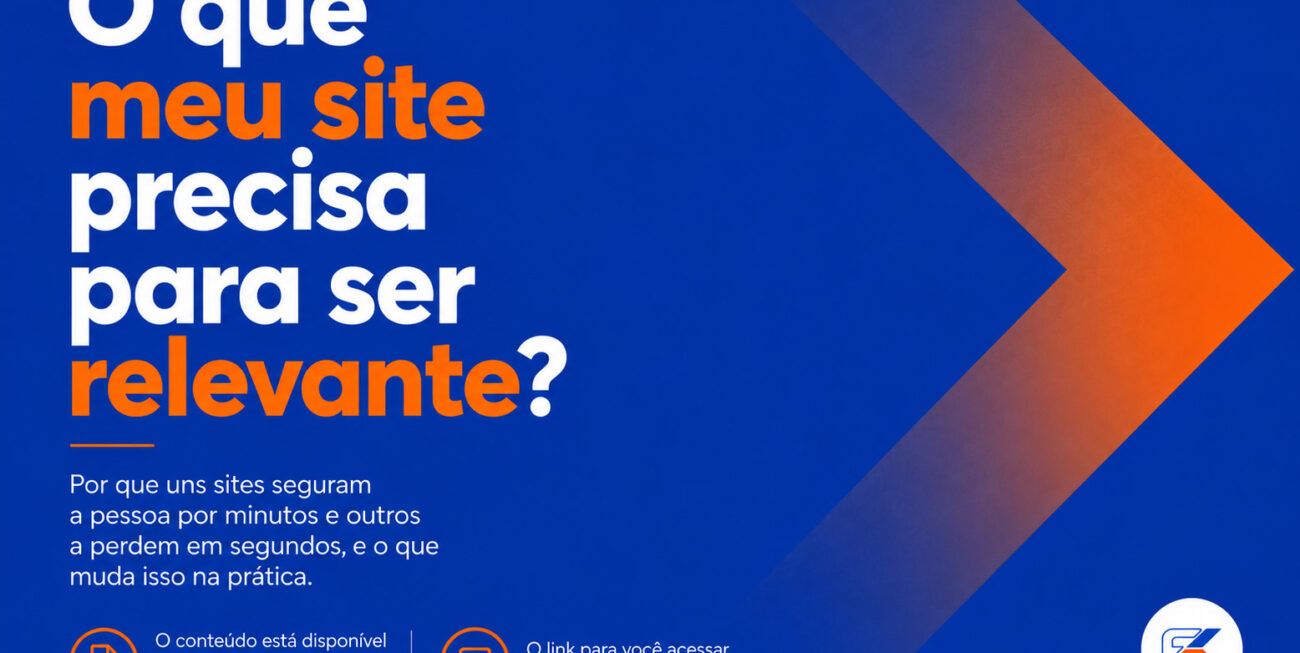 O que meu site precisa para ser relevante?