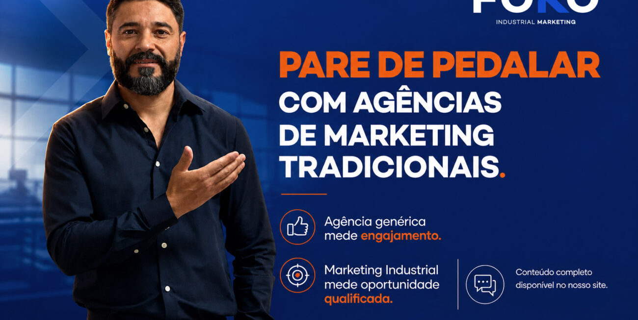 Pare de pedalar com agências de marketing tradicionais