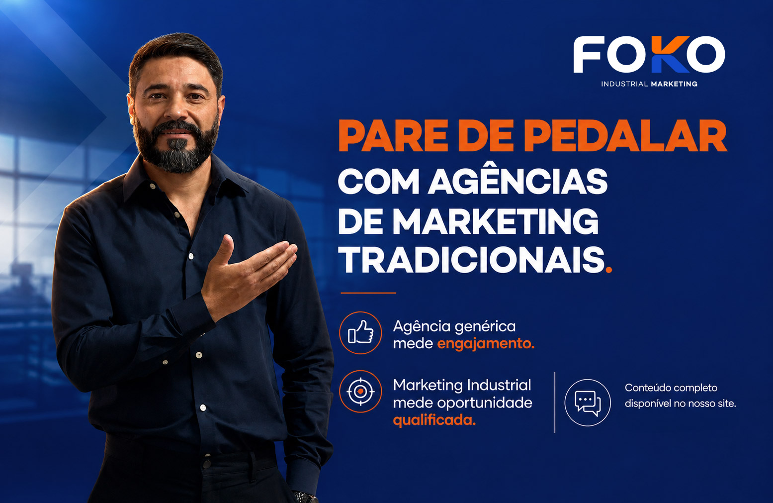 Pare de pedalar com agências de marketing tradicionais