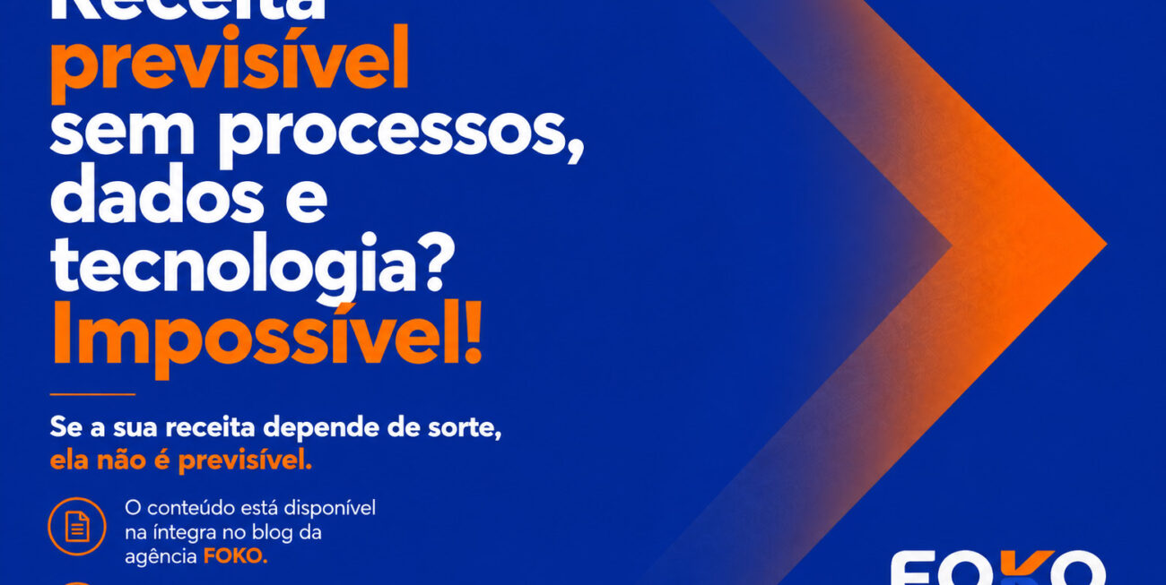 Receita previsível na indústria: por que processos, dados e tecnologia decidem o jogo