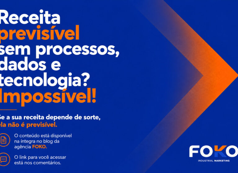 Receita previsível na indústria: por que processos, dados e tecnologia decidem o jogo